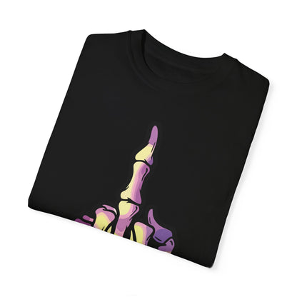 Skeleton Hand F You Streetwear T-shirt