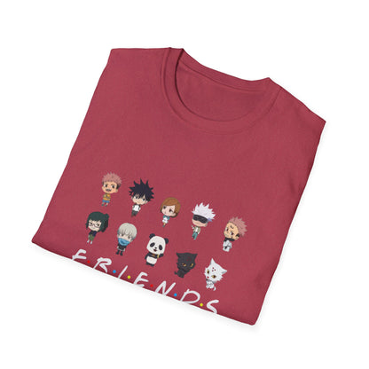 Japanese Anime Culture Super Heroes Friends JJK 0 T-Shirt