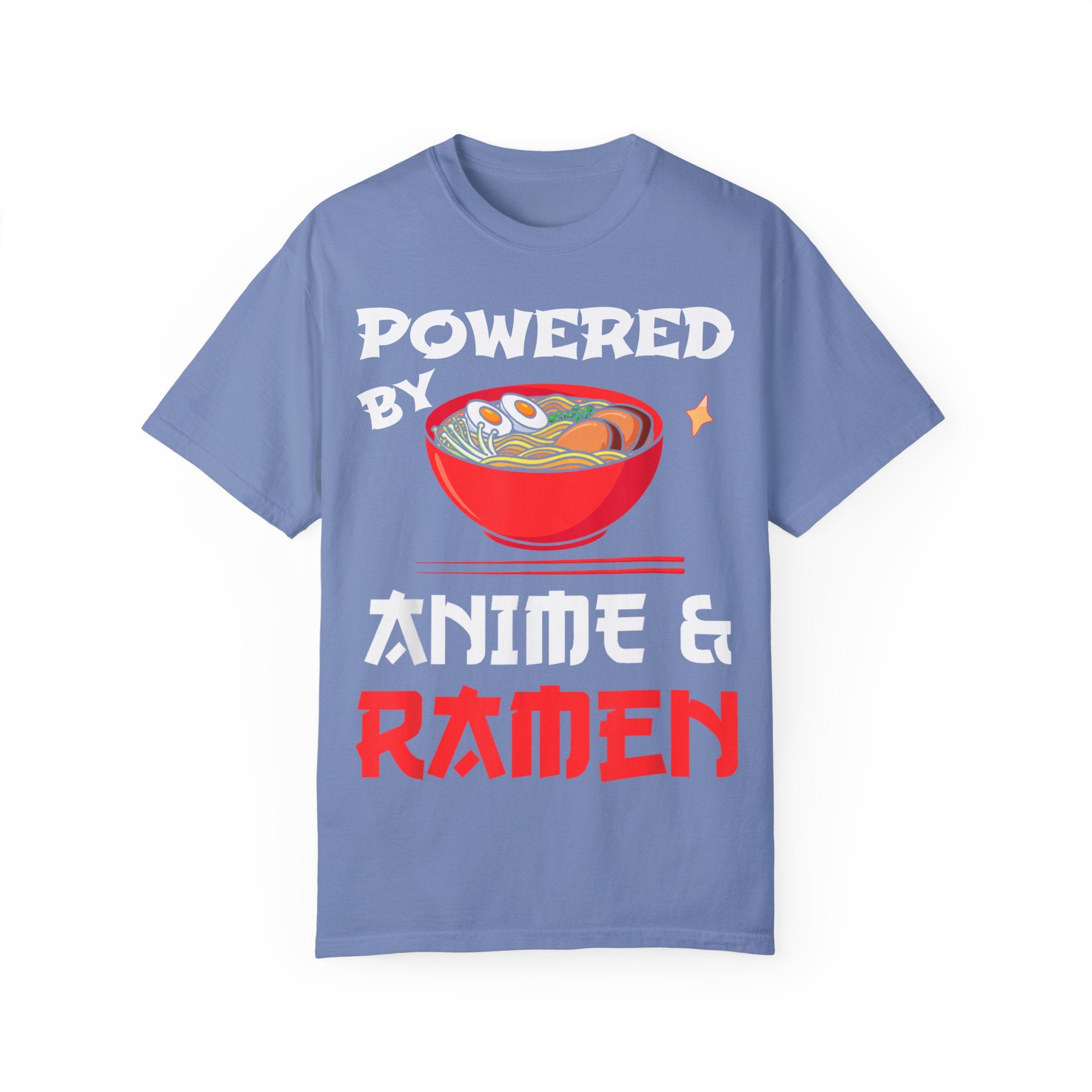 Powered by Anime & Ramen Anime T-shirt
