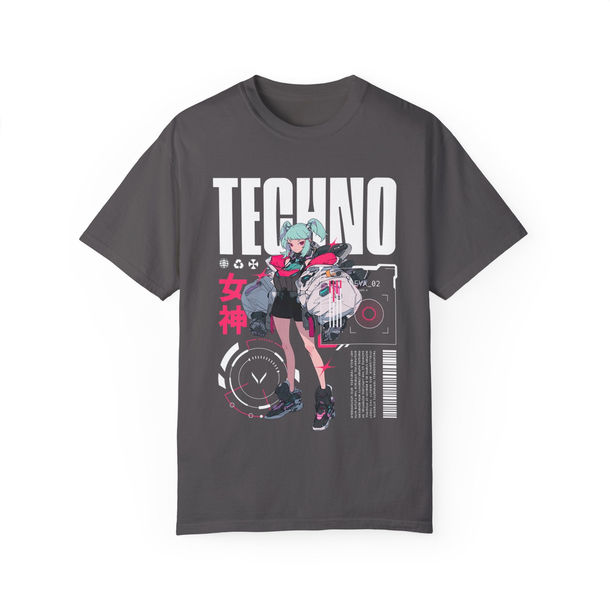 Techno Anime Girl T-shirt