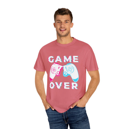 Gamer Over – Pixelated Controller T-shirt