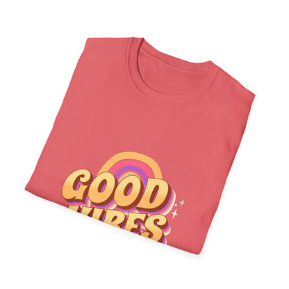 Retro 80s Old School Good Vibes Retro T-Shirt