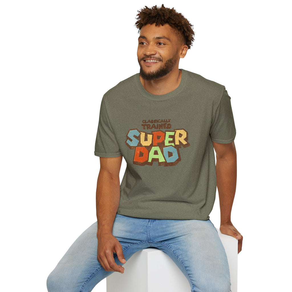Classically Trained Super Dad Father's Day T-Shirt