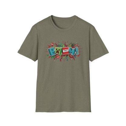 Funny Mining Gamer Pixel Boom Gaming Miner T-Shirt