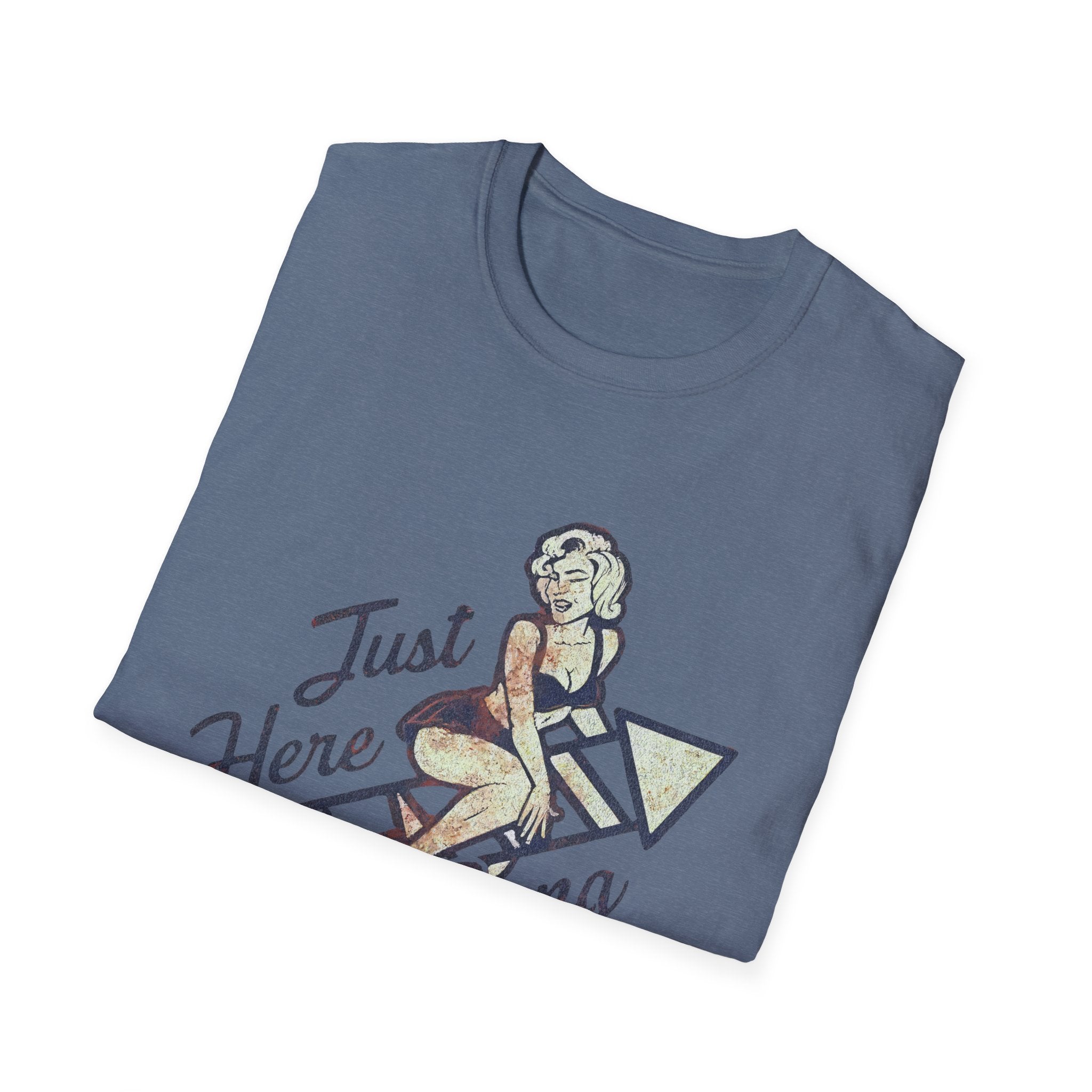Just Here to Bang Firecrackers 4th of July Adult T-shirt