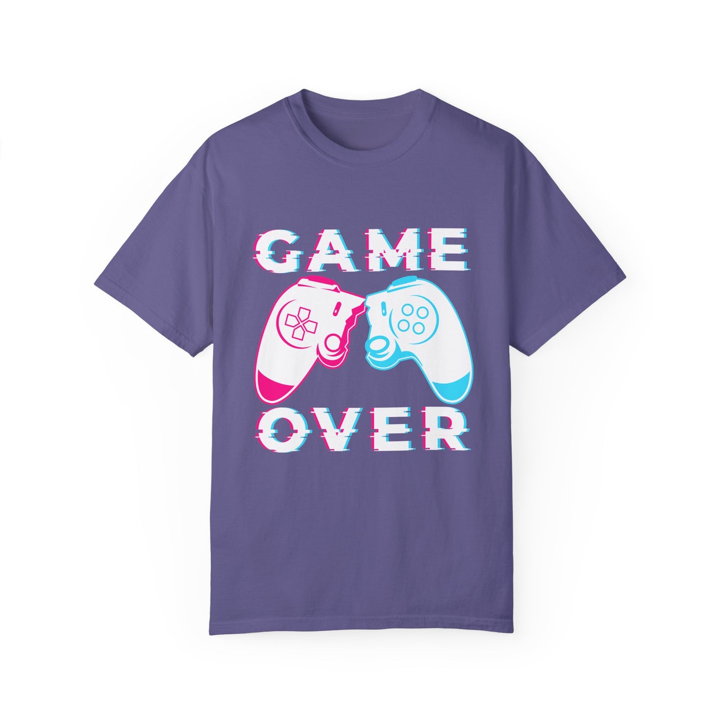 Gamer Over – Pixelated Controller T-shirt