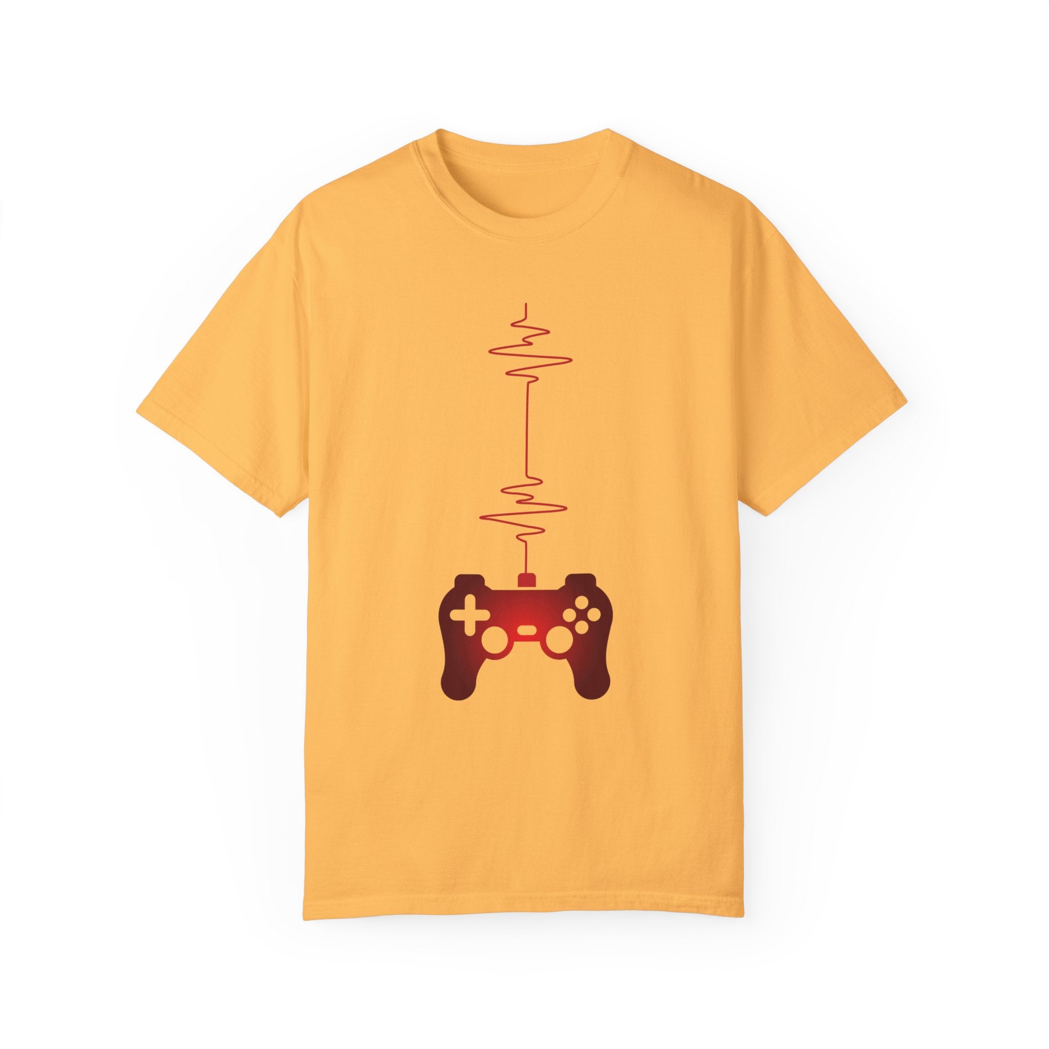 I Love Gaming Heartbeat Gamer T-shirt