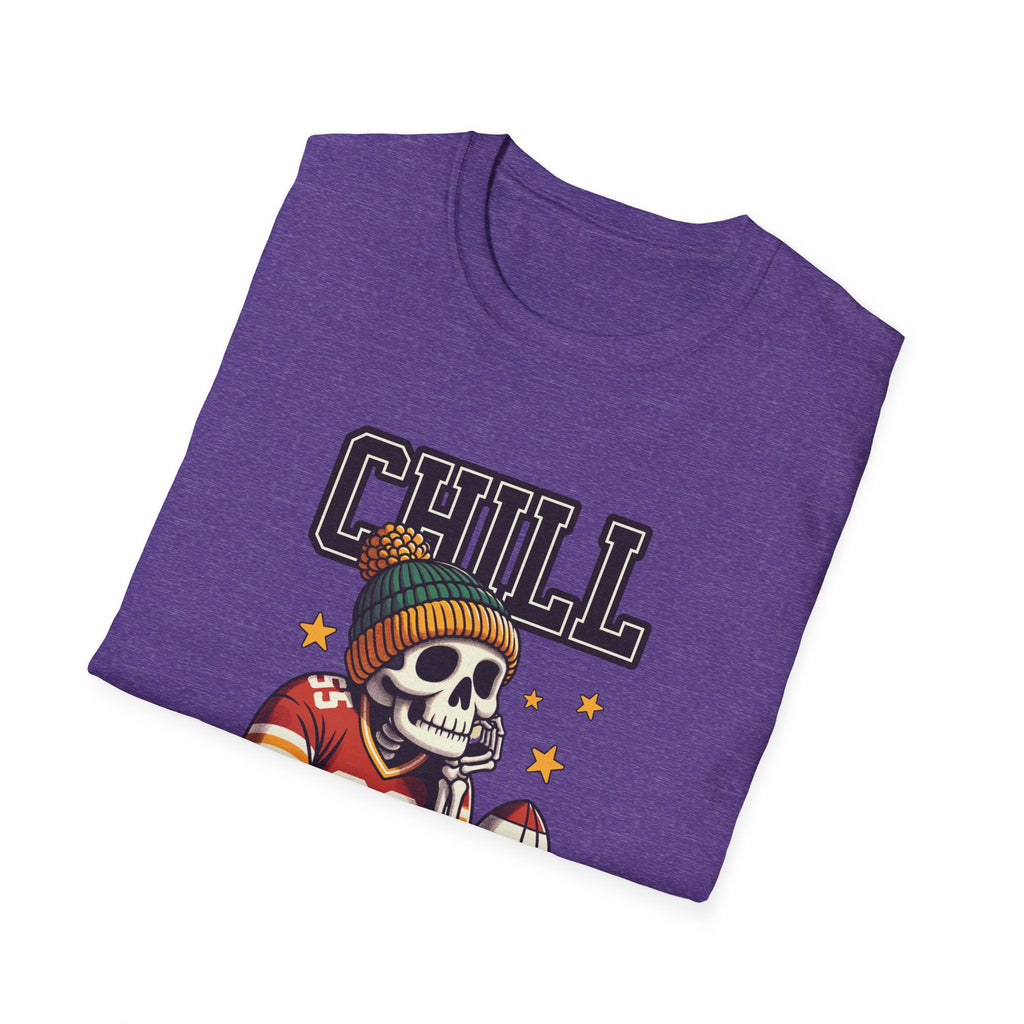 Coffee, Chill & Game Day Football Season T-Shirt