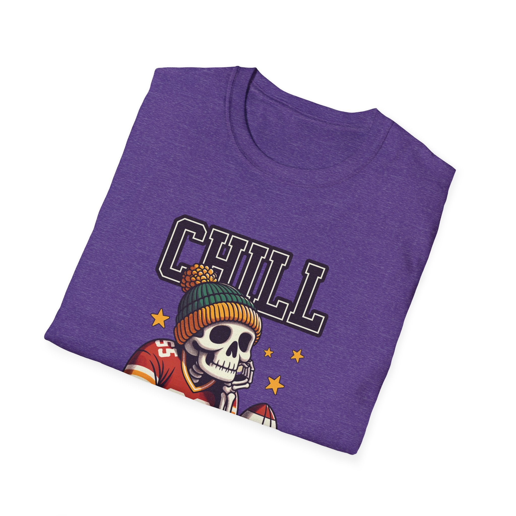 Coffee, Chill & Game Day Football Season T-Shirt