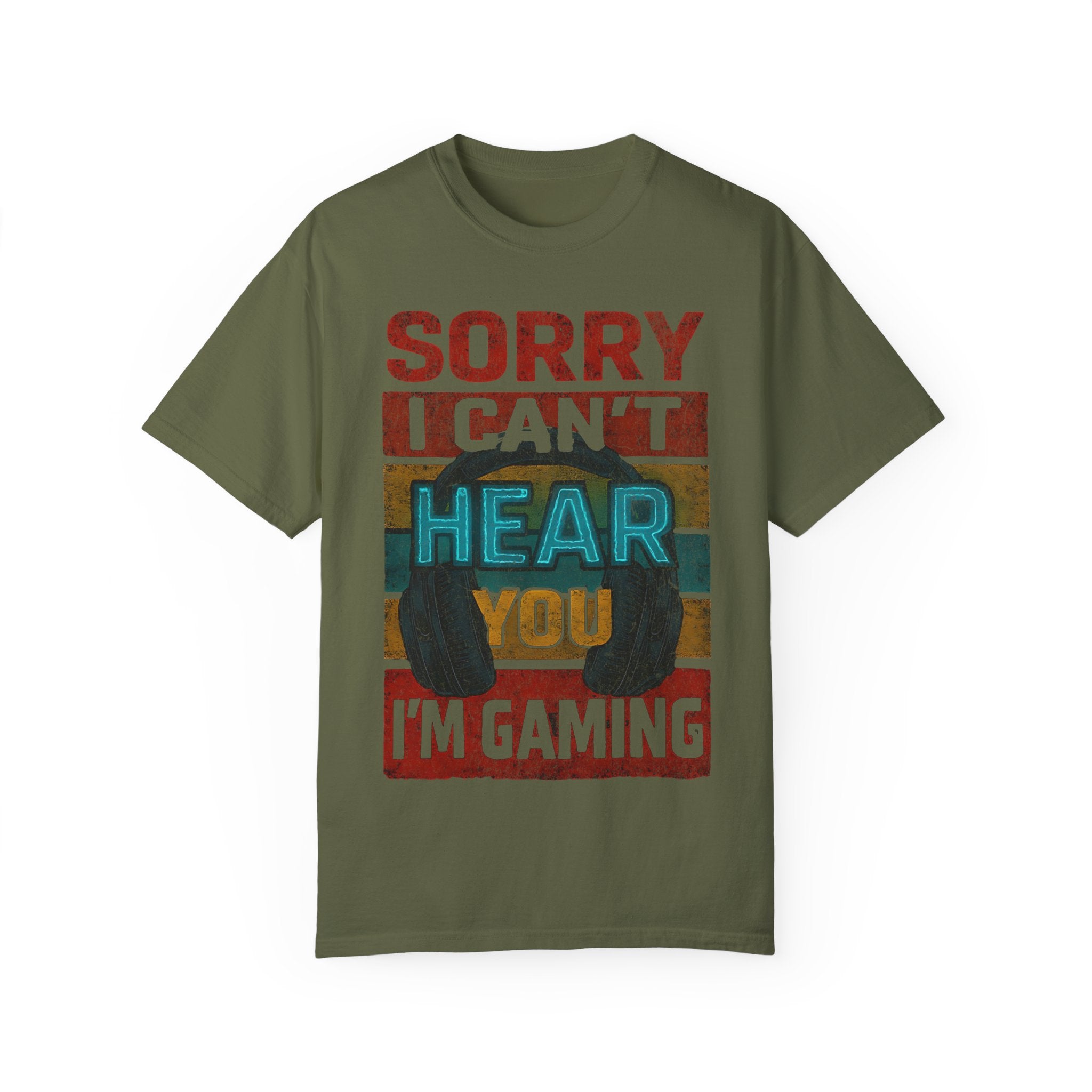 I Can’t Hear You, I’m Gaming Retro Gamer T-Shirt
