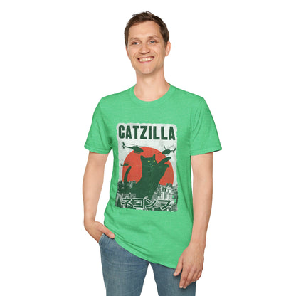 Catzilla Pop Culture Godzilla T-Shirt
