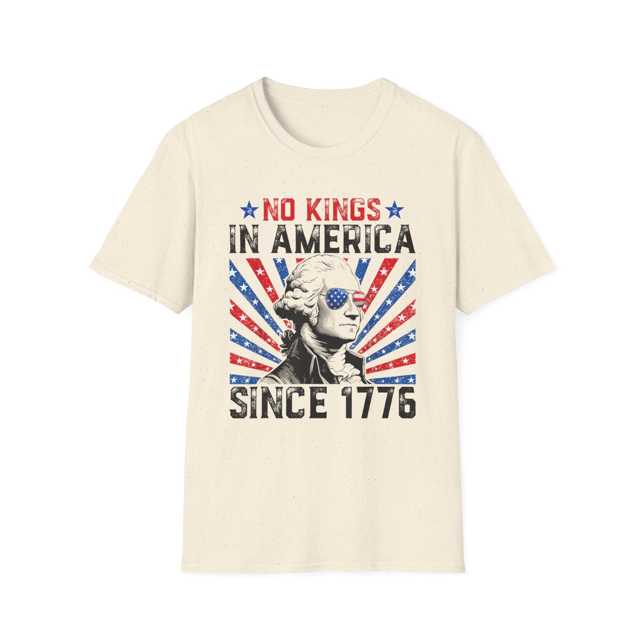 4th of July America Democracy No Kings Since 1776 T-Shirt