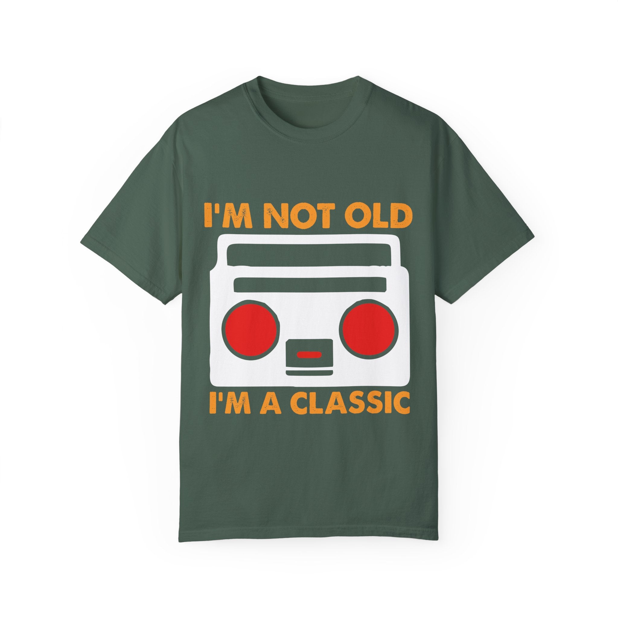 I'm Not Old, I'm a Classic – Retro Music Boombox T-shirt