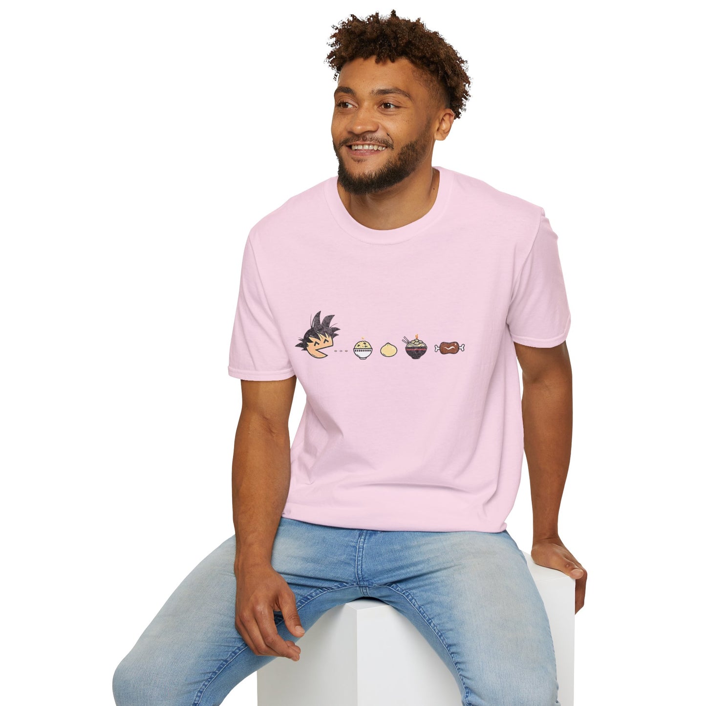 Funny Anime Japanese Food Mugbang T-Shirt