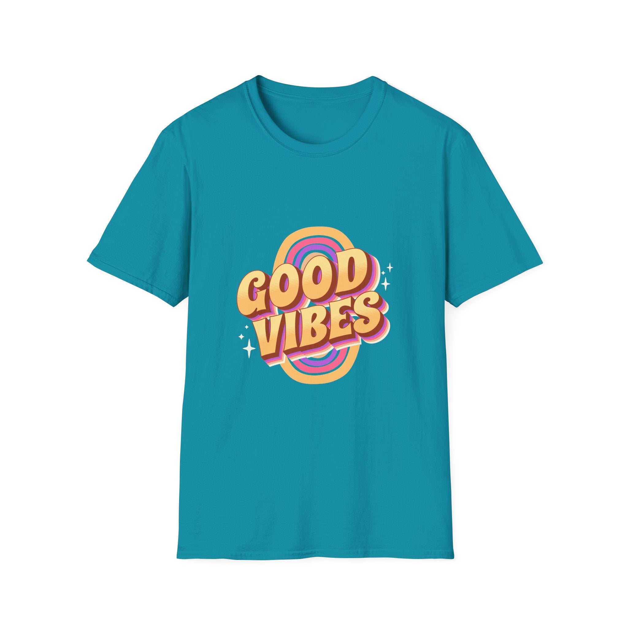 Retro 80s Old School Good Vibes Retro T-Shirt