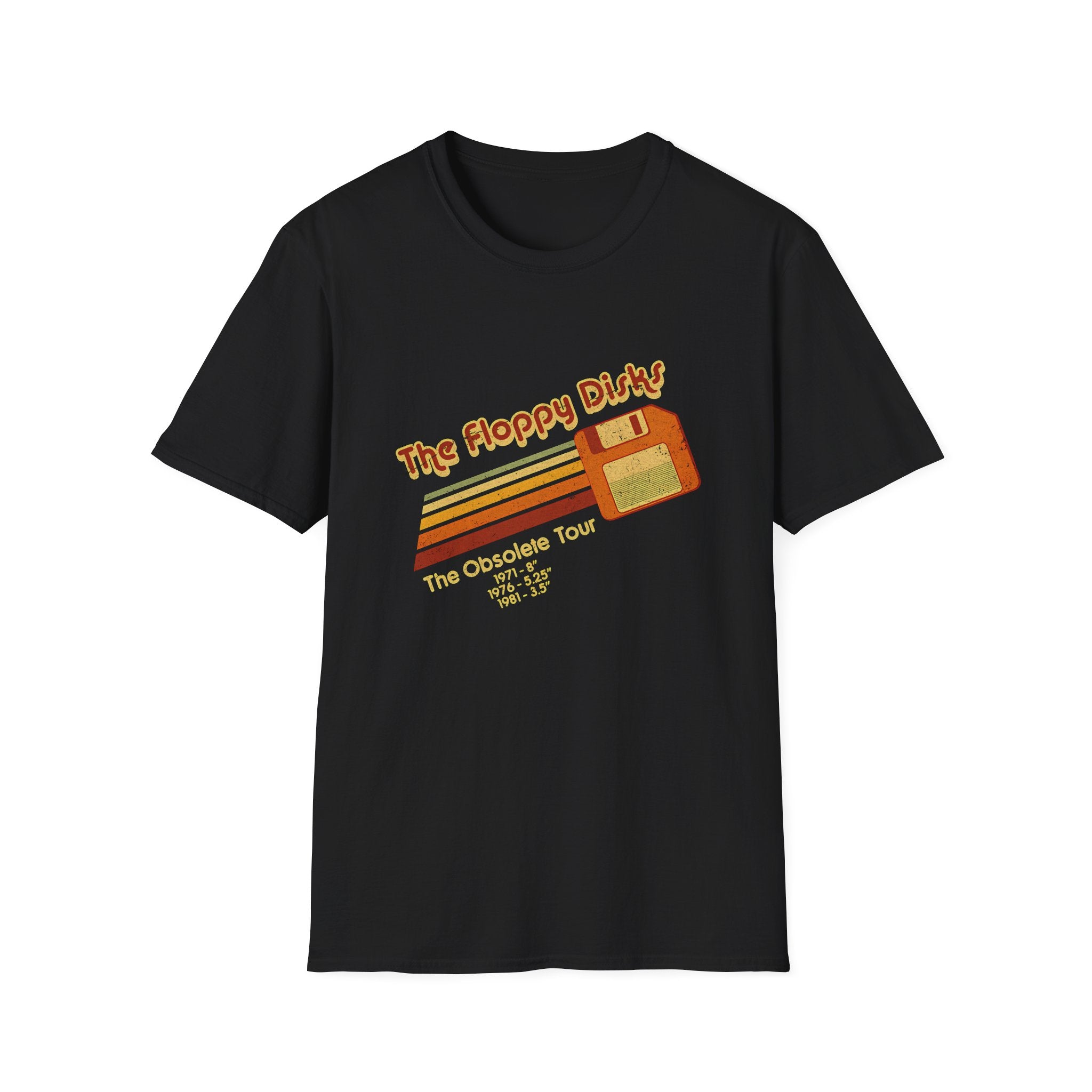 The Vintage Floppy Disk Retro Computer Throwback T-shirt