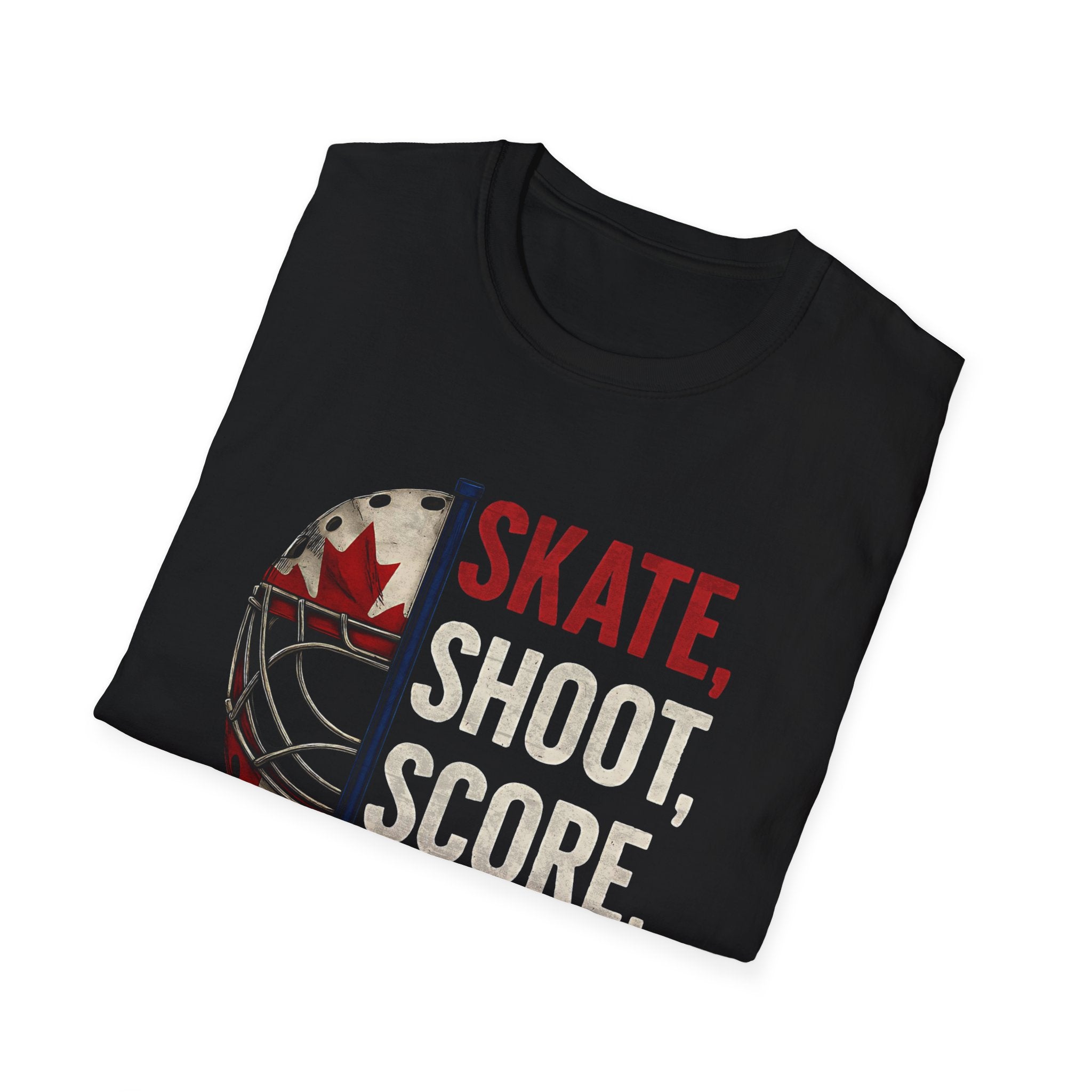 Hockey Skate Shoot Score Hockey Canada T-Shirt