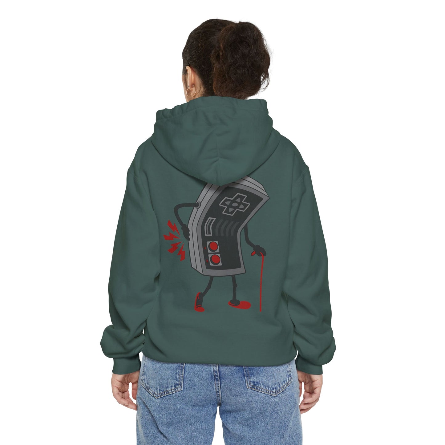 Retro Video Games Controller Old School Gamer Hoodie