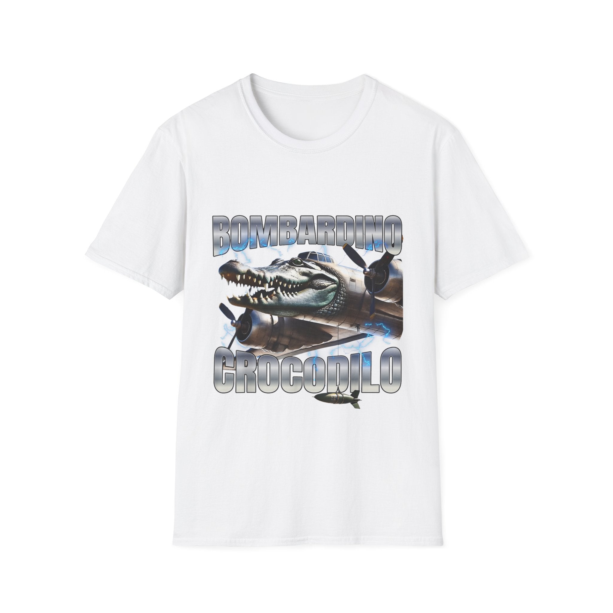 Funny Meme Bombardino Crocodilo T-shirt