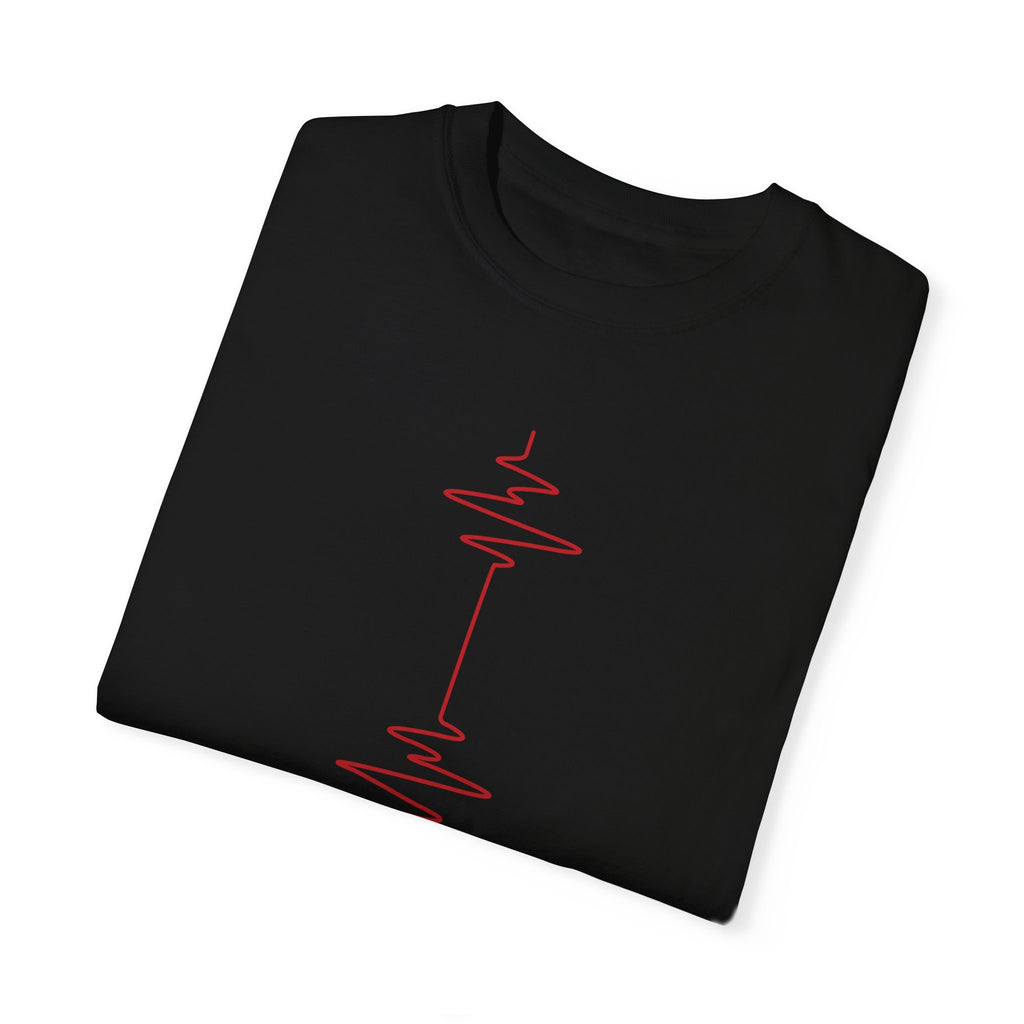 I Love Gaming Heartbeat Gamer T-shirt