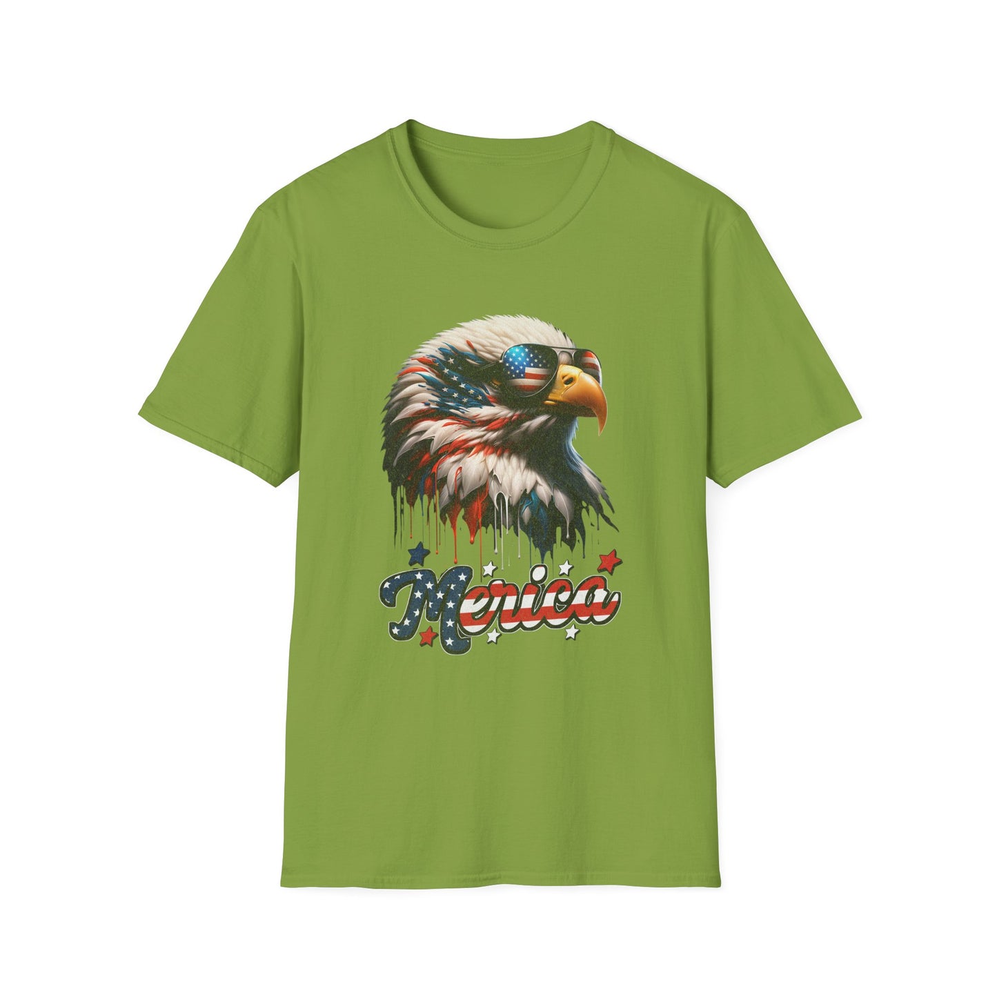 US Bald Eagle ‘MERICA 4th of July T-shirt