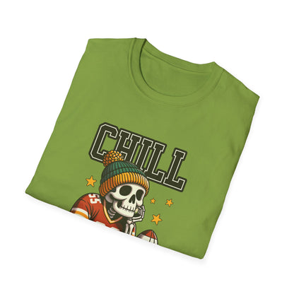 Coffee, Chill & Game Day Football Season T-Shirt