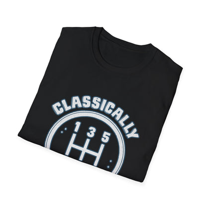 Classically Trained Stick Shift Hot Rod Gearhead Vintage Car T-Shirt