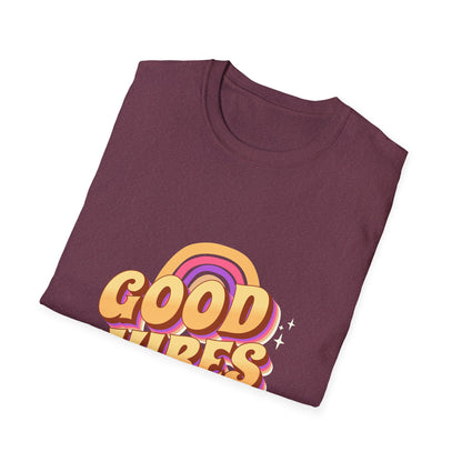 Retro 80s Old School Good Vibes Retro T-Shirt