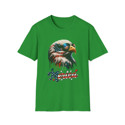 US Bald Eagle ‘MERICA 4th of July T-shirt