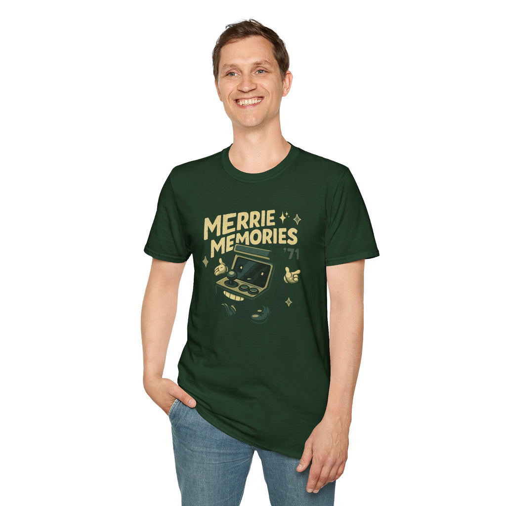 Merrie Memories Retro 80s Arcade T-shirt