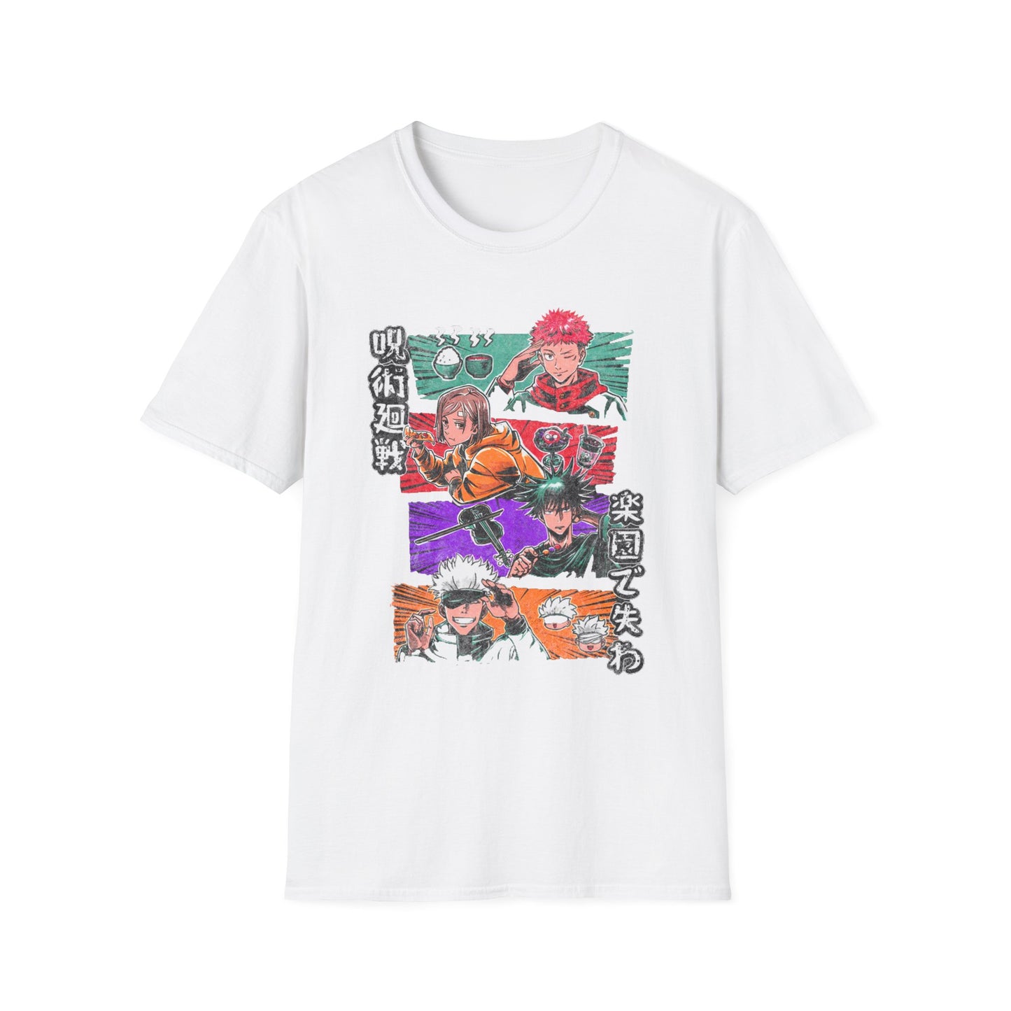 Japan Pop Culture Stars Anime Heroes T-Shirt