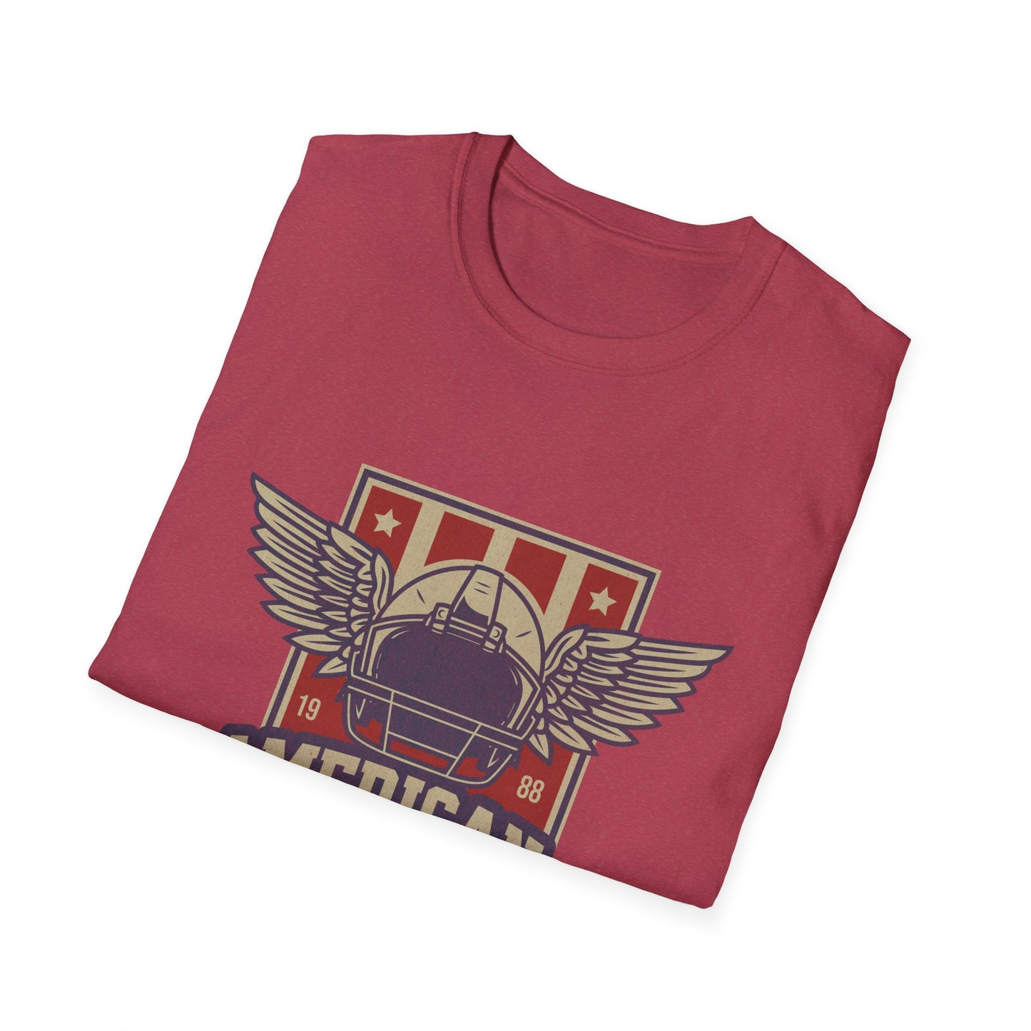 American Football League Season Vintage Football Logo T-Shirt