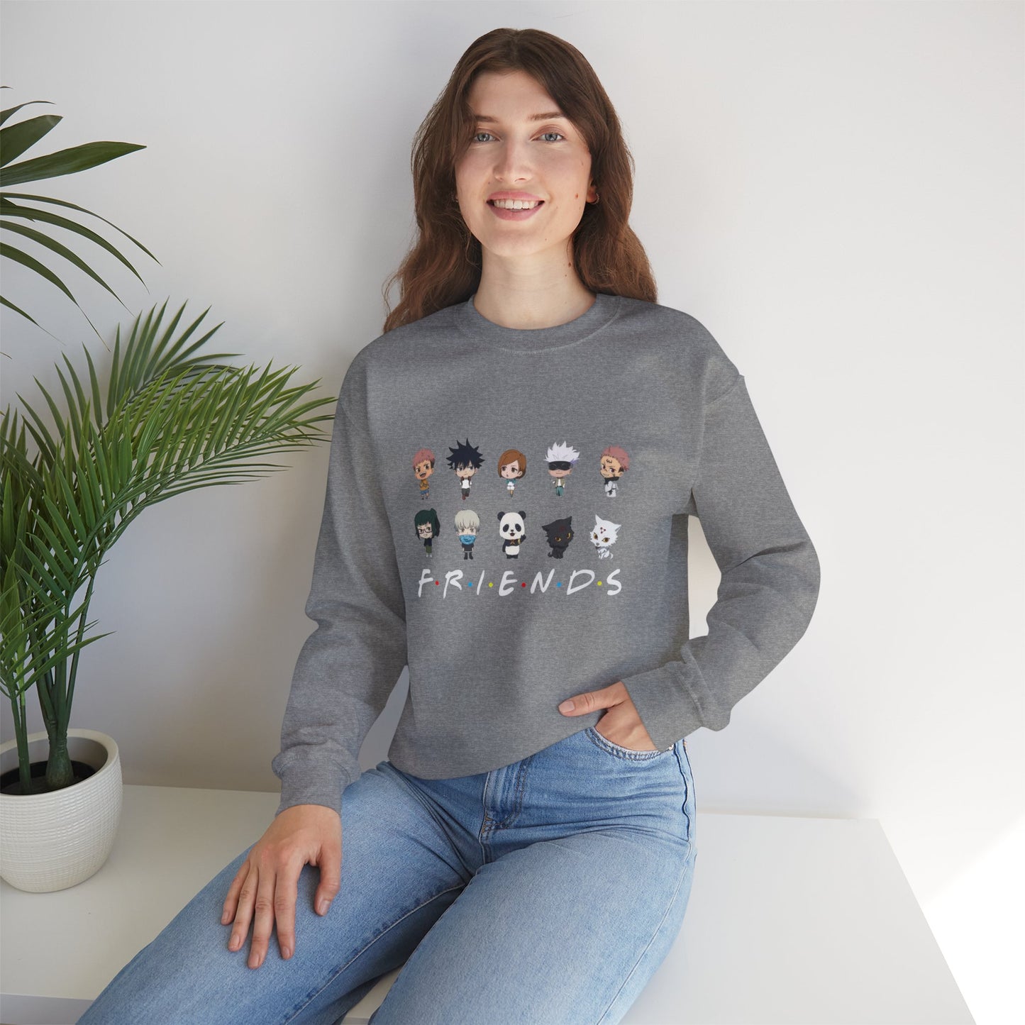 Anime Hero Squad JJK Friends Sweatshirt