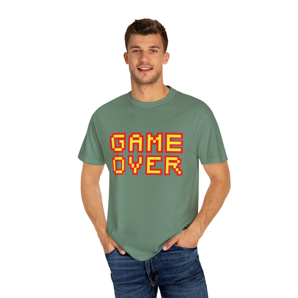 Funny Pixel Gamer Game Over T-shirt