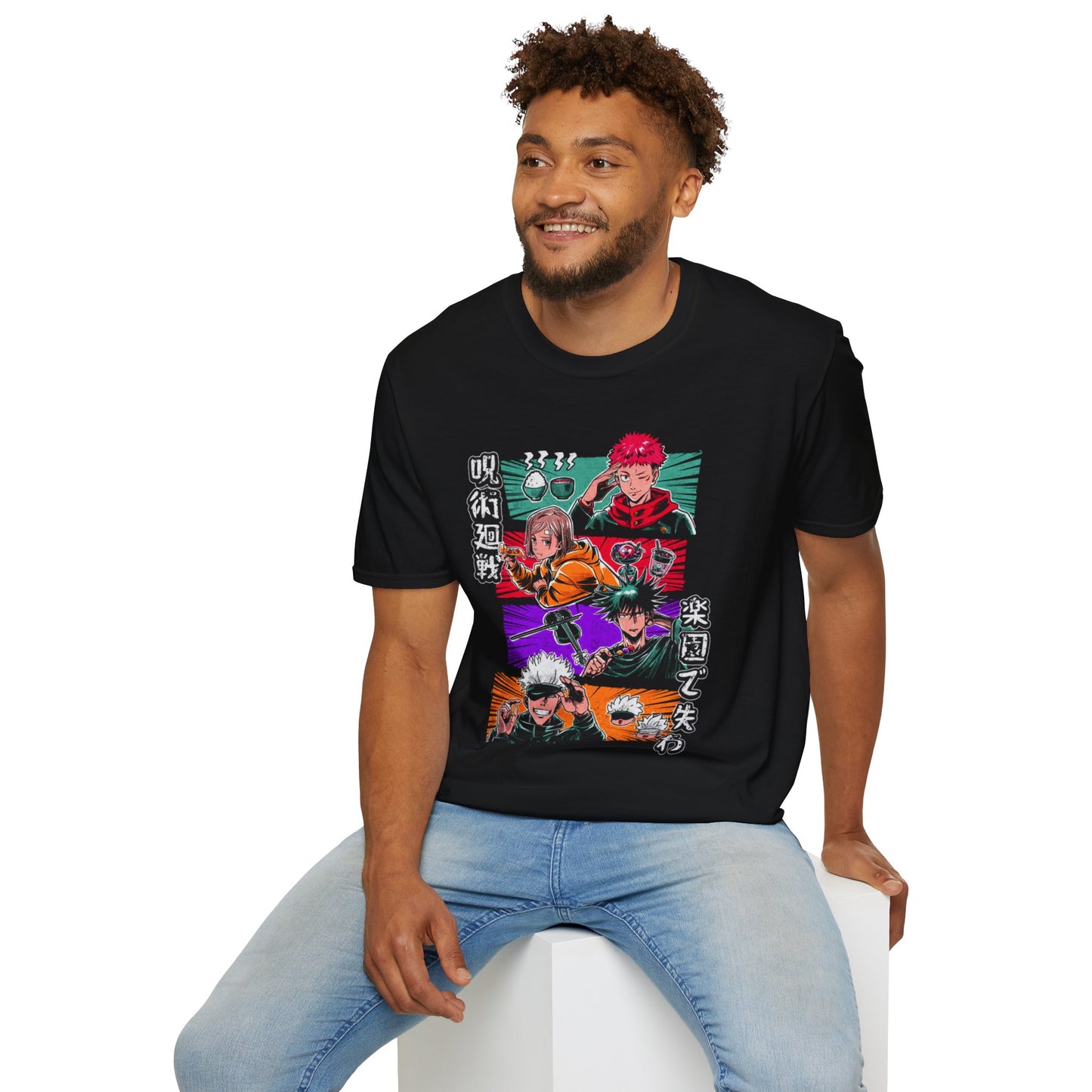 Japan Pop Culture Stars Anime Heroes T-Shirt