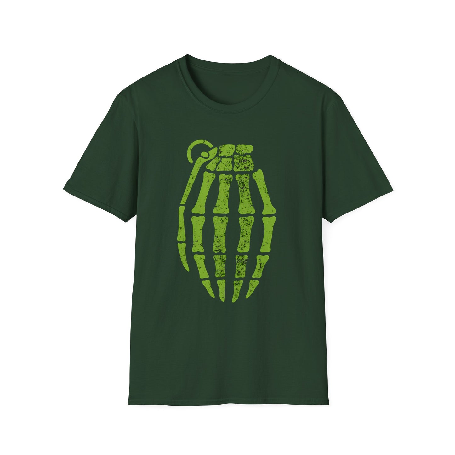 Pop Culture Radioactive Grenade Pinkman Skeleton T-Shirt