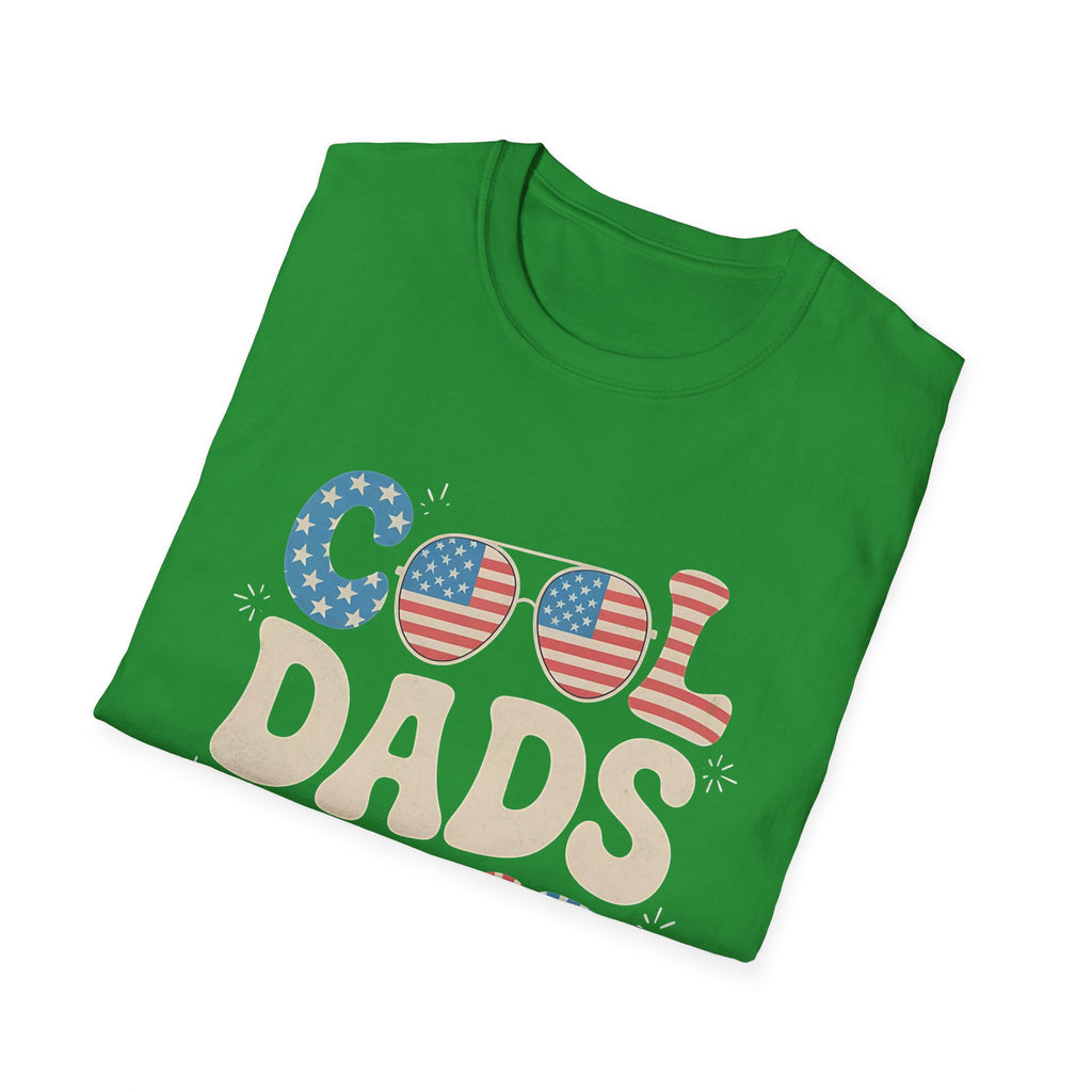 USA 4th of July Cool Dads Club America Father's Day T-shirt