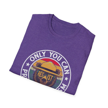 Only You Can Prevent Fascism Funny Resist USA Democracy T-Shirt