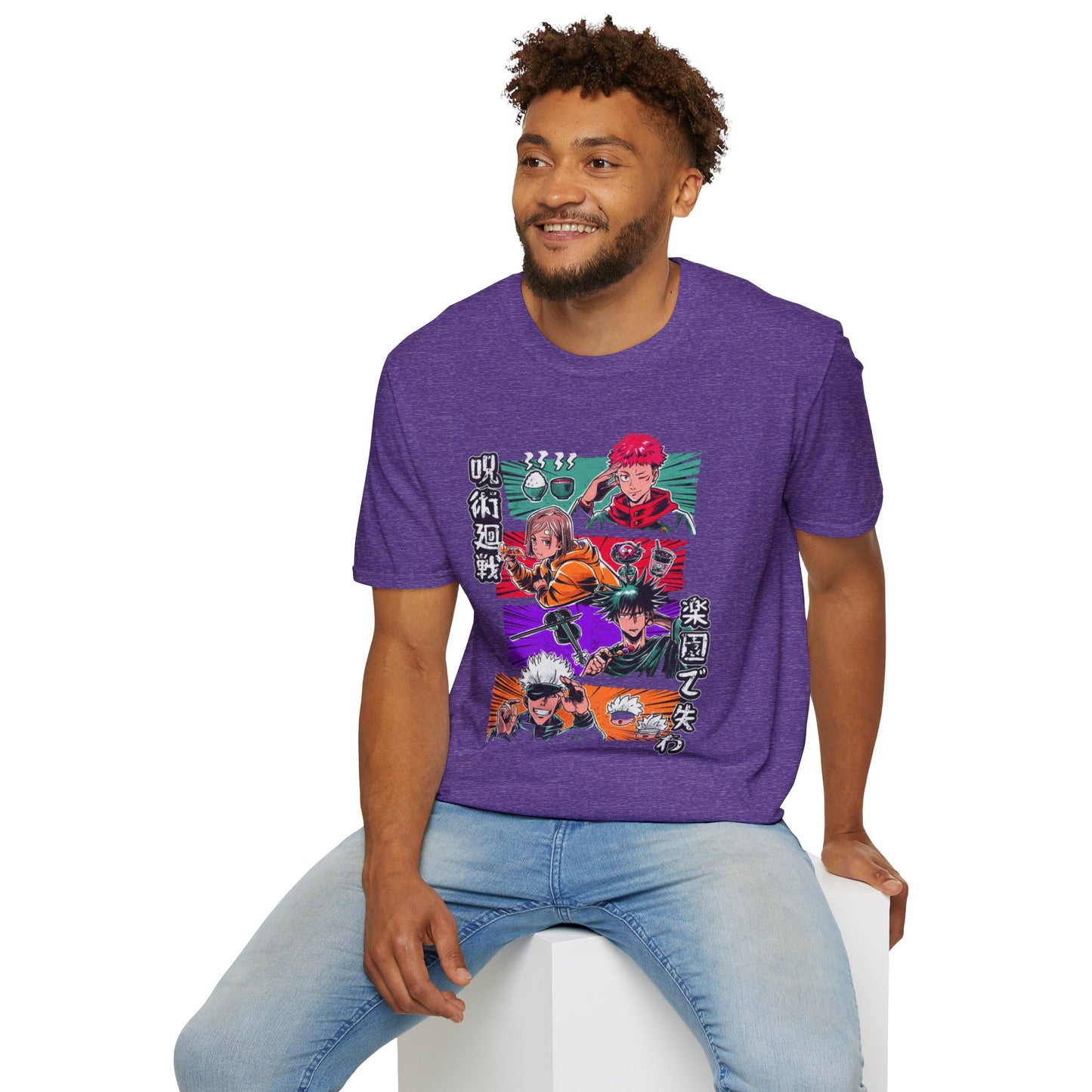 Japan Pop Culture Stars Anime Heroes T-Shirt