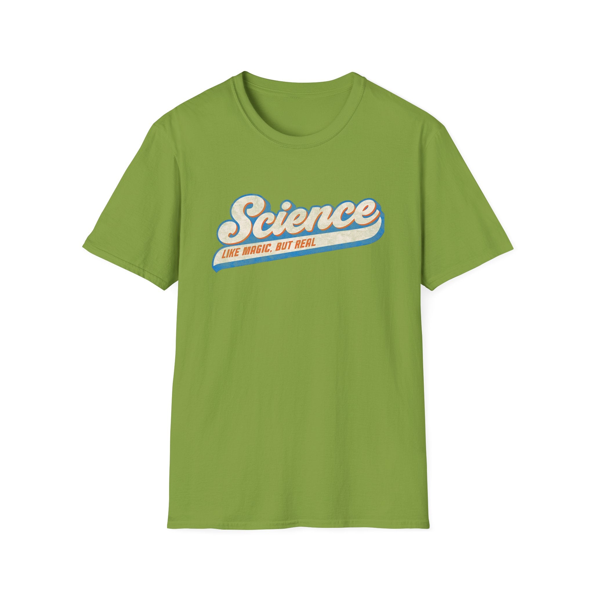 Funny Retro Science Like Magic but Real Vintage Science T-Shirt