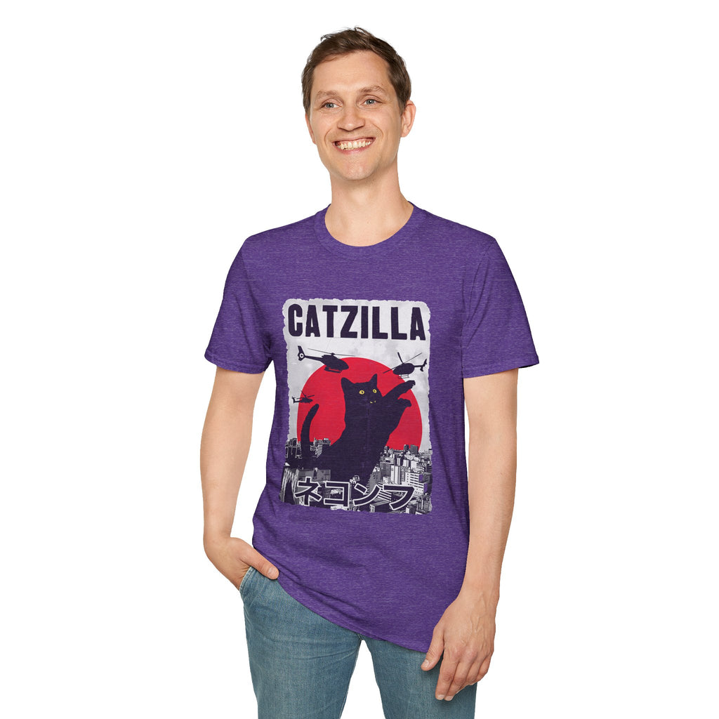 Catzilla Pop Culture Godzilla T-Shirt