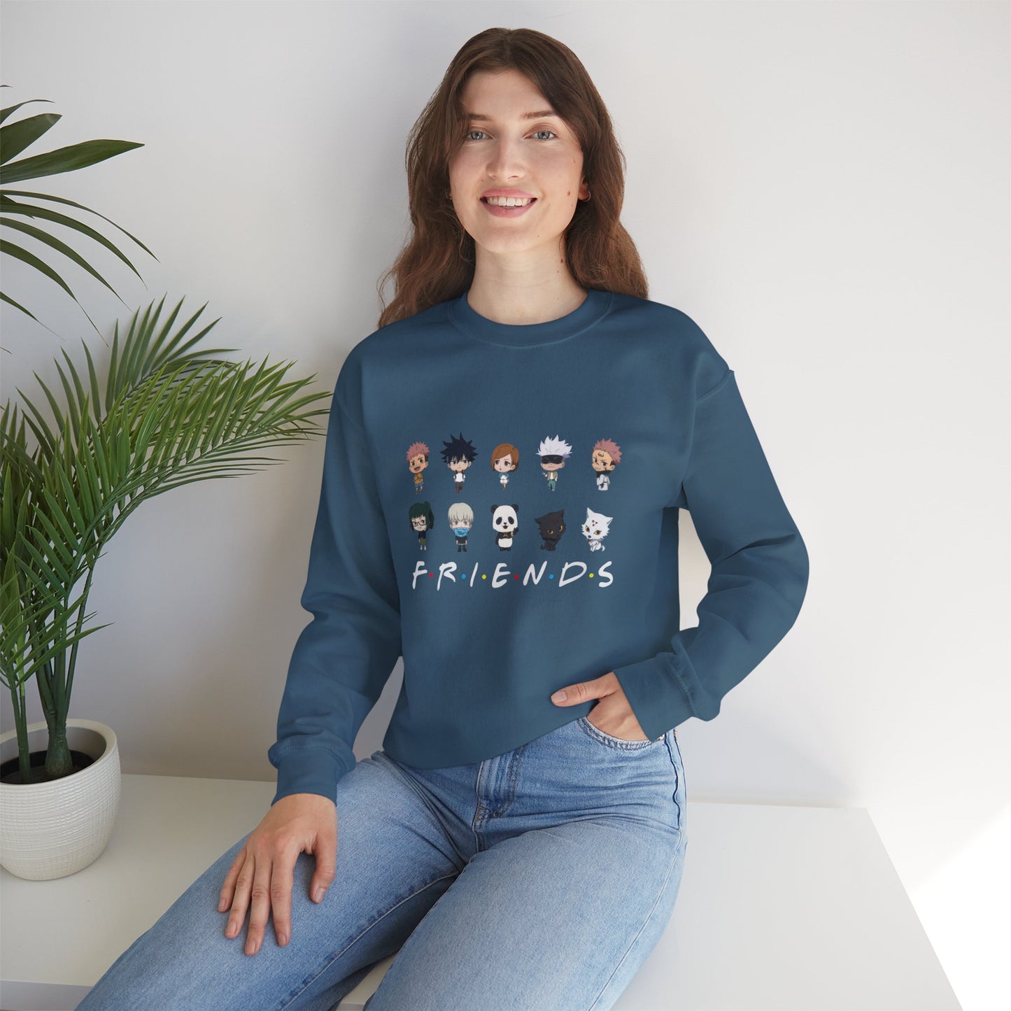 Anime Hero Squad JJK Friends Sweatshirt