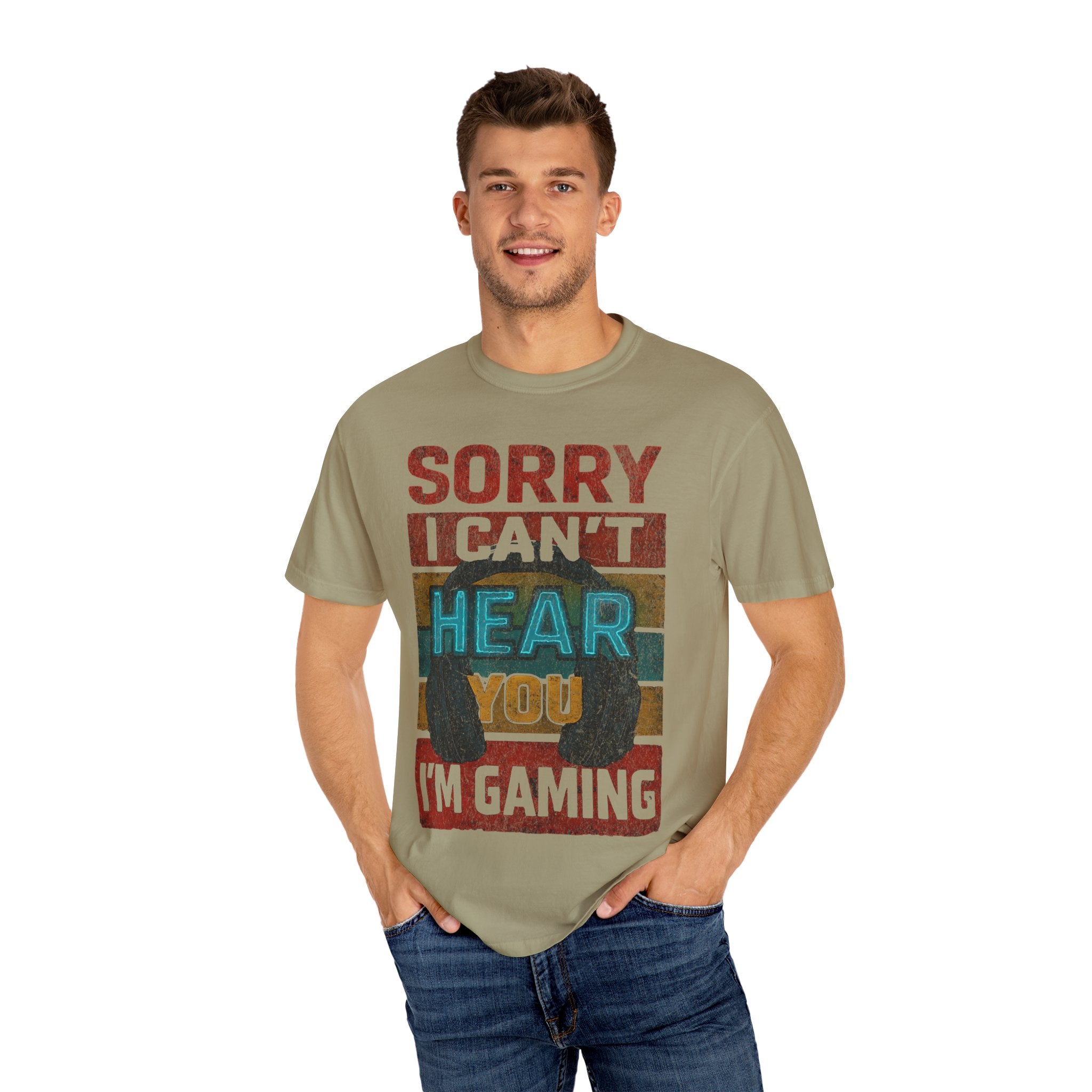 I Can’t Hear You, I’m Gaming Retro Gamer T-Shirt
