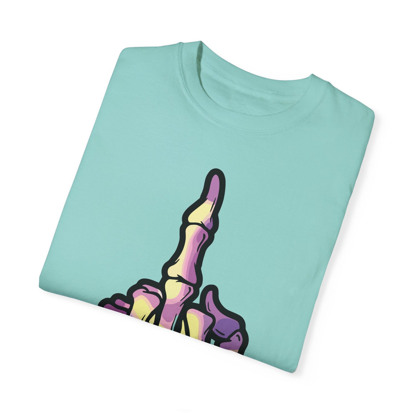 Skeleton Hand F You Streetwear T-shirt