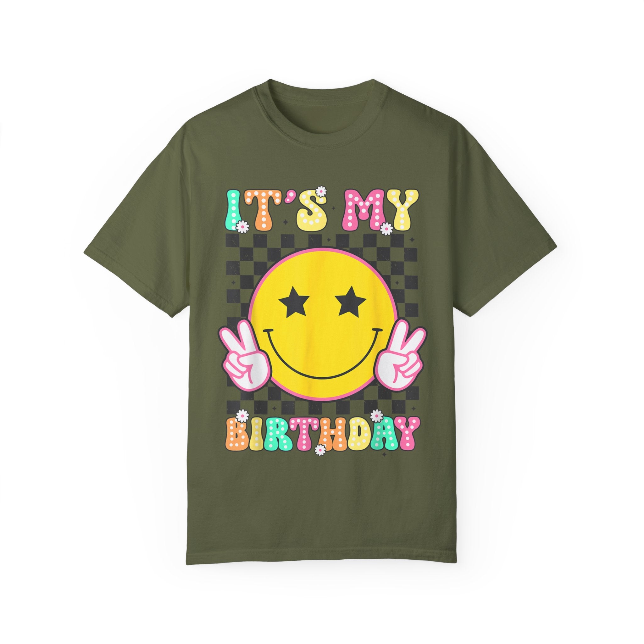 It’s My Birthday Smiley Face T-shirt