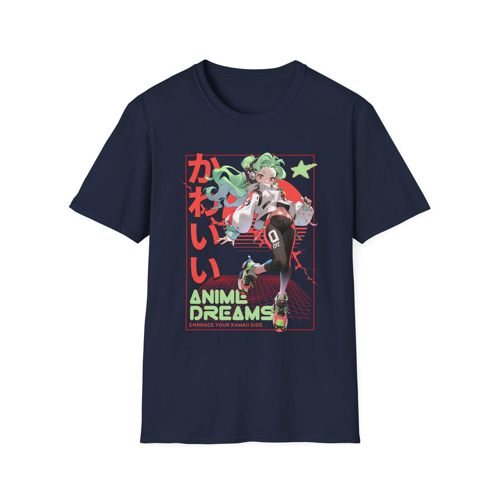 Teenage Kawaii Anime Dreams Japanese Anime Girl T-Shirt