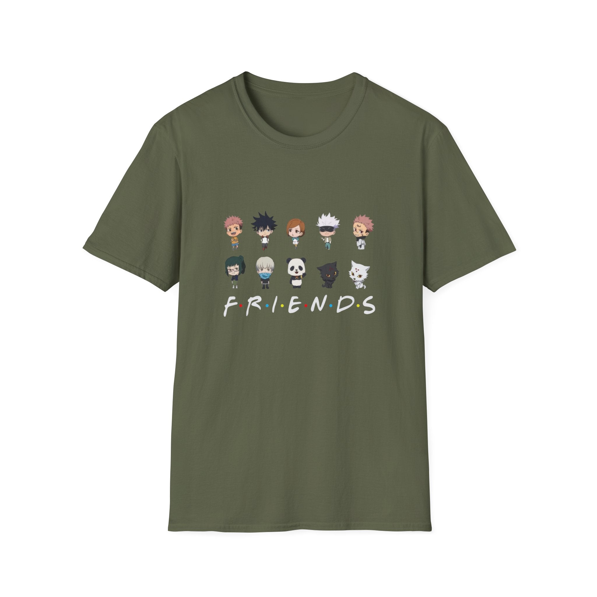 Japanese Anime Culture Super Heroes Friends JJK 0 T-Shirt