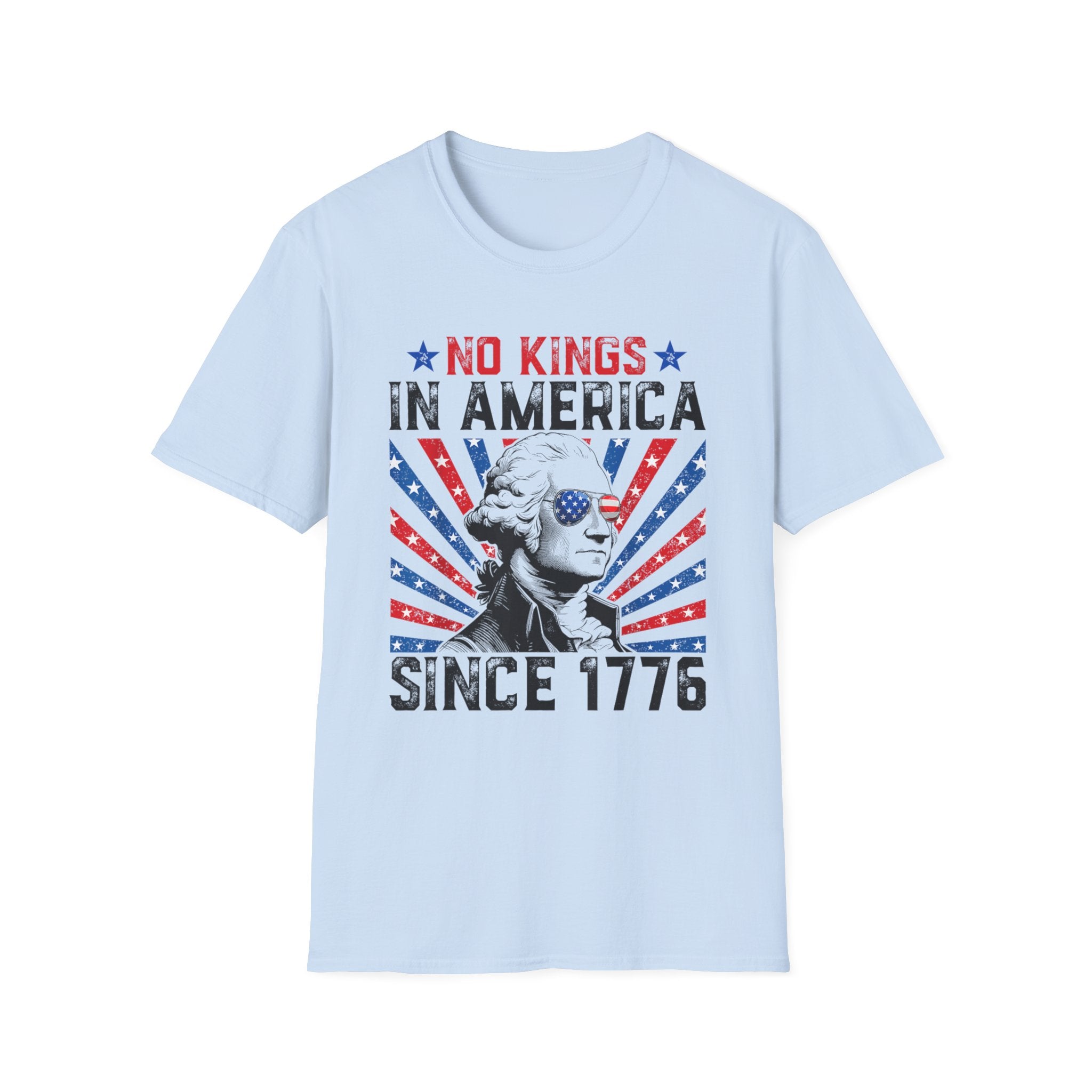 4th of July America Democracy No Kings Since 1776 T-Shirt