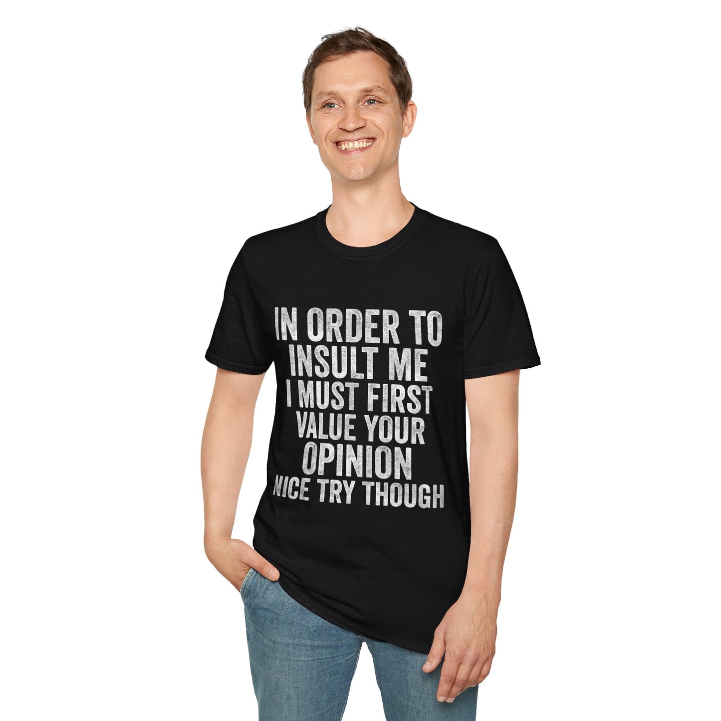 Joke Sarcastic Tee Hilarious Adult Graphic T-shirts