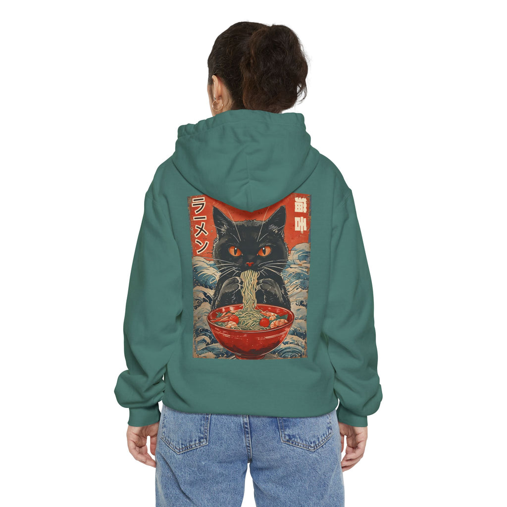 Ramen & Relax – Cat Japanese Culture Hoodie